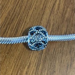 Pandora Openwork Charm Crown Weave